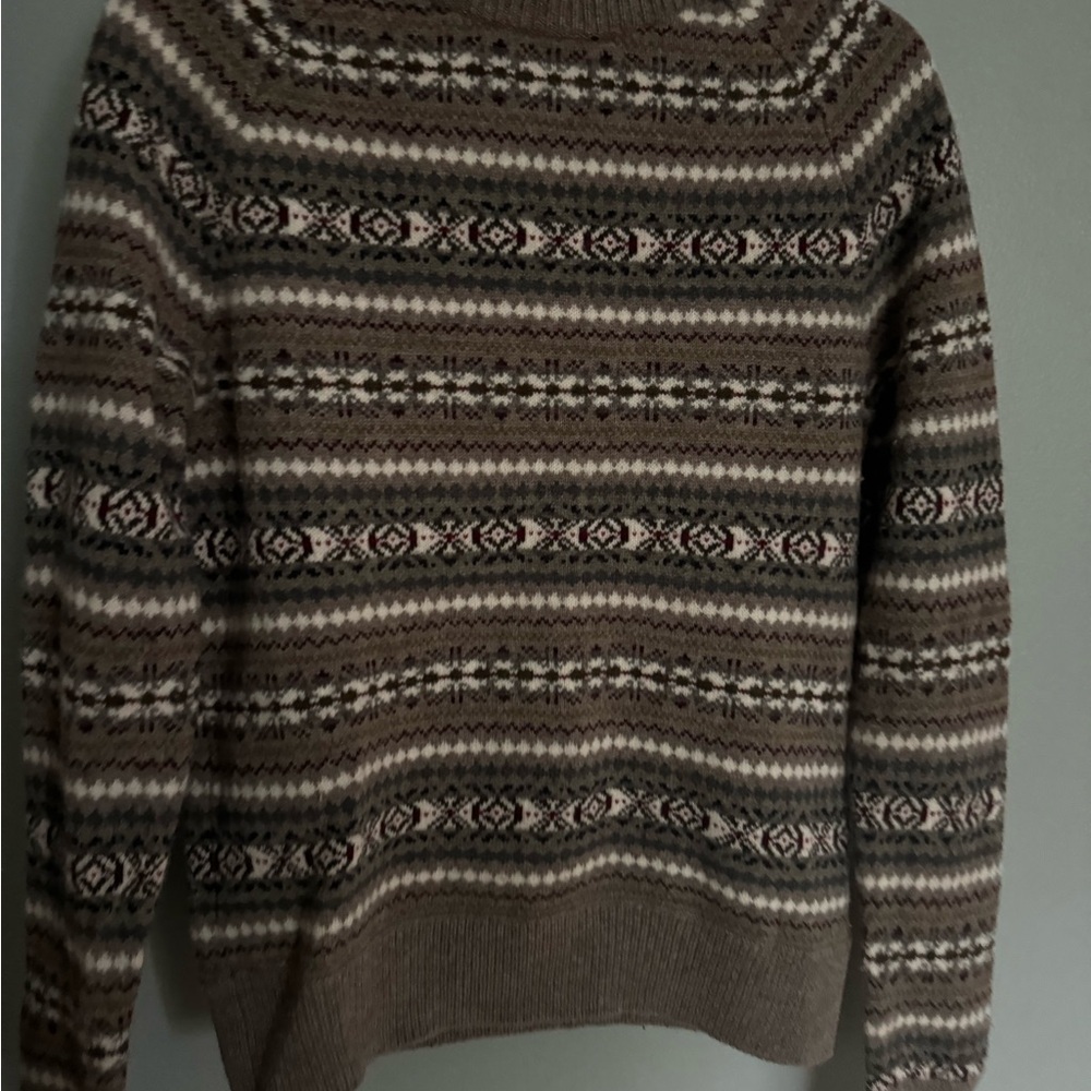 Jcrew Men's christmas Patterned Sweater - Picture 6 of 6